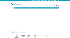 Desktop Screenshot of a2sistemas.com